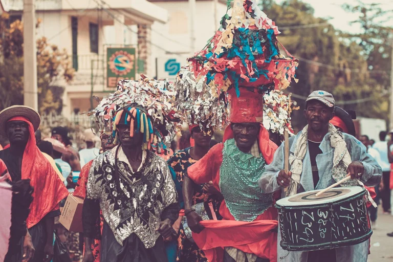 Kanaval in Jacmel, Haiti