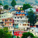 Houses on the mountains outside Port-au-Prince